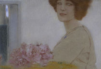 Fernand Khnopff, Rosen von klassik art