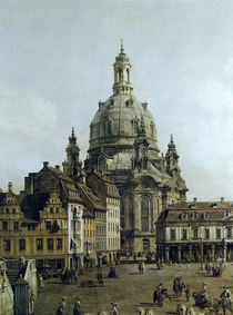 Dresden, Neumarkt, Detail / Bellotto von klassik art