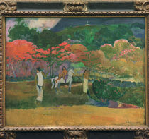 P. Gauguin, Frauen mit weissem Pferd von klassik art