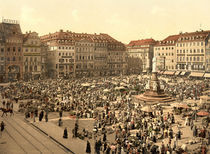 Dresden, Altmarkt / Photochrom von klassik art