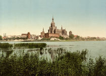 Stralsund, Stadtansicht / Photochrom von klassik art