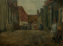 M.Liebermann, Dorfstrasse by klassik art