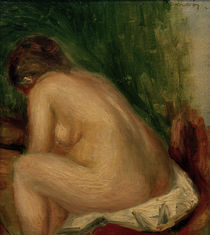 A.Renoir, Sitzender weiblicher Akt by klassik art