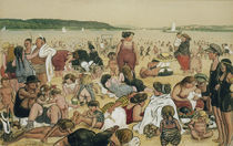 H.Zille, Berliner Strandleben by klassik art