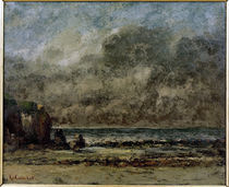 G.Courbet, Seelandschaft. Die Ruhe by klassik art