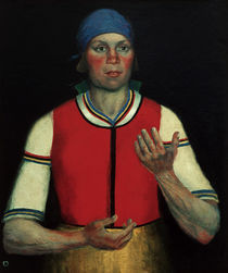 K.Malewitsch, Arbeiterin by klassik art