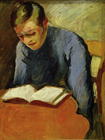 Helmuth Macke, Portraet / Gem.v.A.Macke by klassik art