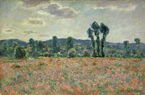 C.Monet, Feld mit Mohnblumen von klassik art