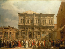 Venedig, Scuola di S. Rocco / Canaletto von klassik art