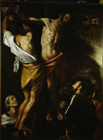 Caravaggio, Kreuzigung des Andreas by klassik art