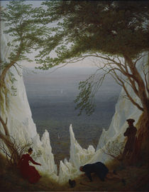 C.D.Friedrich, Kreidefelsen auf Ruegen by klassik art