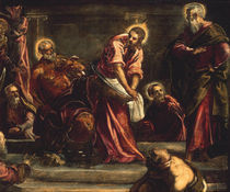 Tintoretto, Die Fusswaschung von klassik art