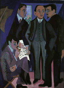 E.L.Kirchner, Eine Kuenstlergemeinschaft by klassik art