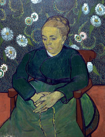 van Gogh, La Berceuse (Augustine Roulin) by klassik art