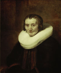 Rembrandt, Margaretha de Geer by klassik art