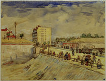 V.van Gogh, Pariser Stadttor by klassik art