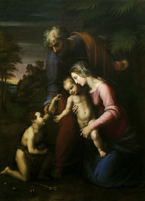 Raffael, Hl. Familie mit Johannes von klassik art