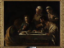 Caravaggio, Christus in Emmaus by klassik art