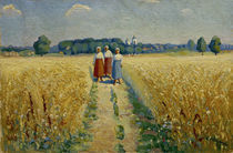 K.Malewitsch, Drei Frauen auf einem Weg by klassik art