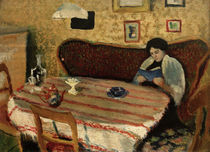 A.Macke, Unser Wohnzimmer in Tegernsee by klassik art