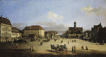 Dresden, Neustaedter Markt / Bellotto by klassik art