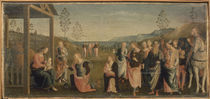 Perugino, Anbetung der Koenige by klassik art