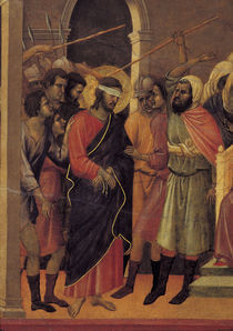 Duccio, Erste Geisselung, Ausschnitt by klassik art