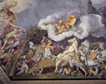 Mantua, Pal.Duc., Sala di Troia, Ausschn by klassik art