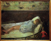P.Gauguin, Die kleine Traeumerin von klassik art