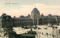 Nuernberg, Hauptbahnhof / Bildpostk. 1910 by klassik art