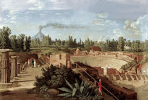 Pompeji, Grosses Theater / Hackert by klassik art