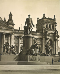 Berlin, Bismarck Denkmal / Foto 1905 von klassik art