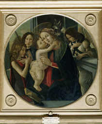 Botticelli, Maria mit Kind, Johannes... by klassik art