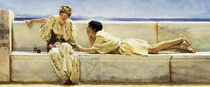 L.Alma Tadema, Eine Frage by klassik art