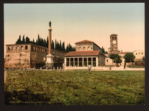 Rom, S.Lorenzo fuori le Mura /Photochrom by klassik art