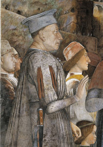 Lodovico Gonzaga, Ausschn. / A.Mantegna by klassik art