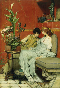 L.Alma Tadema, Vertraulichkeiten by klassik art