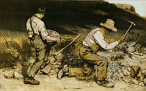 G.Courbet, Die Steinklopfer/ 1849 von klassik art