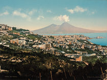 Neapel + Vesuv / Photochrom um 1900 by klassik art