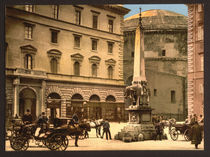 Rom, Piazza della Minerva, Obelisk/Foto von klassik art