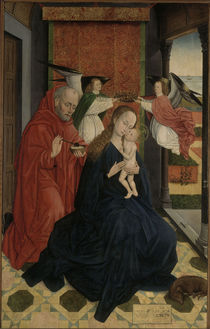 R.v.d.Weyden Schule, Heilige Familie by klassik art