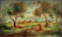 A.Renoir, Landschaft bei Cagnes sur Mer von klassik art