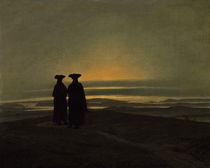 C.D.Friedrich, Abendlandschaft von klassik art