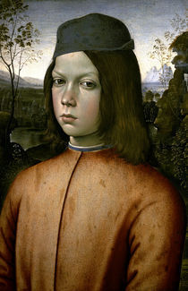 Pinturicchio/ Bildnis eines Knaben/ 1480 von klassik art