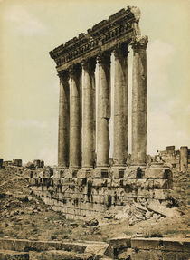 Baalbek, Tempel des Jupiter / Photochrom von klassik art