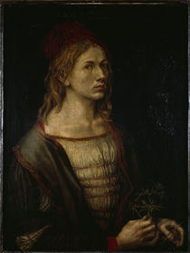 Duerer, Selbstbildnis 1493 by klassik art