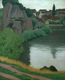 F.Vallotton, Landschaft bei Semur by klassik art
