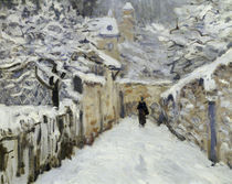 A.Sisley, Schnee in Louveciennes / Det. by klassik art