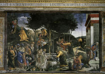 Botticelli, Geschichte des Moses by klassik art