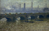 C.Monet, Waterloo Bridge by klassik art